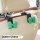 Cartoon diy car hooks with green bow tie design, perfect for back seat decor and organization in your vehicle.