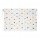 White summer car curtains featuring colorful heart patterns on floral cotton fabric, perfect for sunshades.