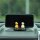 Swan car phone holder with cute yellow and white chicken figurines, perfect for diy dashboard navigation setup in your car.