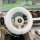 Cozy winter steering wheel cover with plush, antifreeze grip for a comfortable and stylish drive in cold weather.