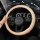 Camellia cotton-linen steering wheel cover for audi, providing comfort and style with a textured design, perfect for all-seas...