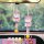 Cute doraemon car pendant featuring a cartoon cat design, perfect as a rearview mirror ornament with an attached yellow fragr...