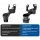 Car-specific multi-functional cup holder with adaptive base and textured surface, available in regular and upgraded versions ...