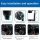 4-inch insulated cup holder & fan for trucks & vans: easy installation with 360° rotating fan head, multiple adjustable optio...