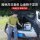 A man uses a car trunk mosquito net to shield his suvs trunk, keeping food cool and protected from sun and bugs while offerin...