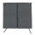 Car trunk mosquito net: suv tailgate sun & bug shield, providing protection with a durable gray fabric design.