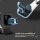 Stable patterned multifunctional car phone holder with air vent & dash mount, ensuring secure grip and detachment prevention.