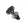 Frosted aluminum alloy magnetic car phone holder with a sleek design, featuring a circular magnetic mount and a secure dash c...