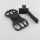 A black 360° rotating, detachable bike phone holder with a secure clip and adjustable strap for hands-free cycling navigation...