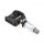 Black a0009052102 tpms sensor for mercedes, featuring a star logo and metallic threading, designed for precise tire pressure ...