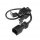 Hyundai veloster rearview camera 957602v100 with black housing and wiring, designed for enhanced vehicle safety and visibilit...
