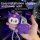 Blomie cartoon key cover featuring a purple character design, offering soft silicone protection and easy installation for hyu...
