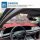 Red cadillac xt5 2025 dashboard sun shade cover, shown from multiple angles inside the car, protecting against sun glare and ...