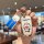 A hand holds a doraemon-themed key cover for a ford mondeo, featuring a blue and white design with the iconic character on a ...