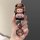 Hand holding a land rover key cover featuring a cute bear character in a striped outfit, designed for range rover evoque, def...