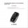 Black toyota j model key fob with silver accents and toyota logo, showcasing a sleek design for the 2023 sienna.
