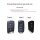 Skoda octavia car key covers: type a and type b options displayed, featuring sleek black designs with lock, unlock, and car i...