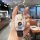 A hand holds a mercedes-benz key cover featuring a cute dachshund design, perfect for glc260, c180l, e260, gla220, and glk300...