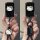 Elegant black key cover featuring a cute hello kitty design, perfect for mazda cx-5, cx-30, cx-50, and cx-8 models, with a st...