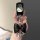 A hand holds a stylish buick excelle key cover featuring a matte finish, adorned with a hello kitty design and a black glitte...