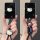 Hello kitty-themed nio es6/et5t/es8 car key cover with nfc card shell protector, featuring a stylish black design and get ric...