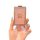 A hand holds a pink, diamond-encrusted nio card key cover for es6, es8, and ec6, featuring a gold emblem and nfc protection s...