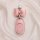 Elegant nio et5 key cover with a pink bow and glittery finish, designed for et5/et7/es6/es8 models, featuring premium leather...