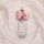 Elegant maserati levante key cover for women, featuring a luxurious pink bow and heart charm, crafted with premium leather an...