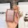 Elegant pink smart key cover for huawei aito m5 s7 r7 ultra, featuring a luxurious luxeed design with diamond accents and a s...