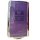 Purple textured key cover for dongfeng renault koleos, kadjar, and espace, featuring lock/unlock and panic buttons with a sle...