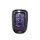 Elegant honda fit jazz key cover featuring a tpu diamond-texture sleeve, offering sleek protection with a stylish purple fini...