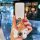 Elegant white jaguar key cover with butterfly charm and free engraving, designed for xel, xfl, f-pace, e-pace, and xjl models...