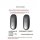 Li auto l7/l8/l9 key cover featuring two intelligent b model designs: one with unlock in the middle and another with intermed...