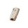 Elegant vw key cover with gold accents and diamond-like embellishments, designed for passat, magotan, tayron, and id.3 models...