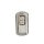 Elegant silver honda pcx160 ns125la motorcycle key cover with a textured design and dual button slots for secure protection.
