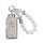 Elegant mitsubishi key cover for outlander, asx, pajero, and triton, featuring a sparkling design and pearl-accented keychain...