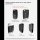 Explore various volkswagen car key designs, including a/c universal, b/half package, d model, k model, and l model, each with...