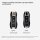 Compare porsche cayenne, panamera, and 718 key covers: type a and type b designs for one-key start functionality.