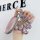 Elegant ideal l9 key cover for women, featuring a premium leather key fob sleeve adorned with sparkling pink crystals and a s...
