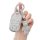 Elegant maserati key cover for women, featuring a premium leather key fob sleeve adorned with sparkling rhinestones and a cha...