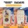 Skoda key cover for octavia, superb, rapid – premium leather with cartoon design, front and back protection, perfect fit, dus...