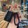 Elegant tank 300 key cover with premium leather shell, gold accents, and a stylish braided lanyard, perfect for modern car ke...