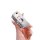 Elegant bmw key cover for 530li, x5l, 325, ix3, featuring premium leather and sparkling rhinestone detailing, held in a hand ...