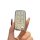 A hand holds a sleek, metallic skoda key cover designed for octavia, superb, and rapid models, featuring a premium leather fi...