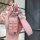 Elegant pink kia key cover with glittery texture and matching strap, designed for k3, k5, k2, kx5, k4, kx3, kxcross & yaris-b...