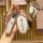 Gs8 key cover 2022 gac trumpchi leather car key case: elegant white design with trumpchi branding, featuring a secure keychai...