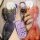 A hand holds a jeep key cover designed for compass, renegade, and grand cherokee models, featuring a sleek purple design with...