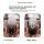 Front and rear view of the huawei aito m9 key cover, showcasing its sleek design and comprehensive protection with a gradient...