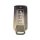 Premium leather key cover for mitsubishi outlander 2021, featuring sleek design with lock, unlock, and trunk buttons on a ref...