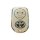 Toyota corolla ex key cover for vios, featuring a sleek design with a genuine leather finish and the iconic toyota logo, ensu...